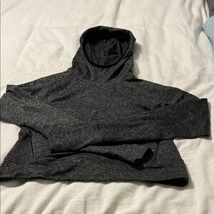 Old Navy CozeCore Active Heathered Gray Hoodie